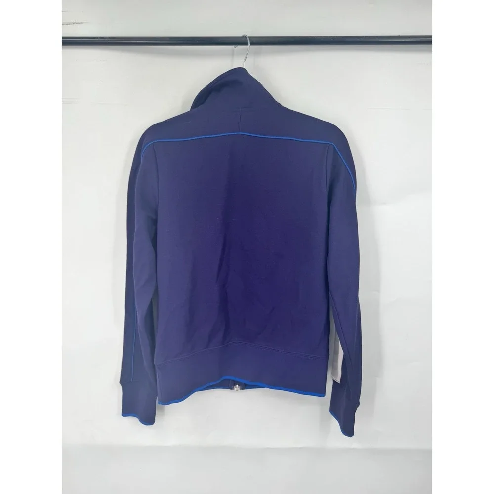 Nike Sportswear Retro Track Jacket Women Medium‎ Purple Athletic Workout Gym